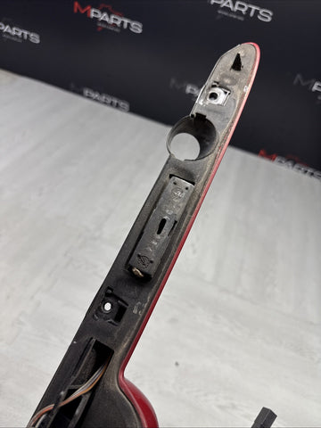 01-03 BMW E46 M3 Coupe Trunk Lid Grip Key Deck Handle Imola Red