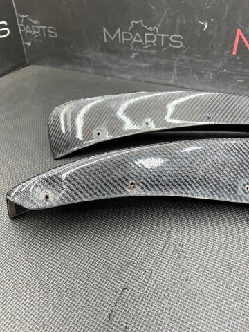 01-06 BMW E46 M3 Front Bumper Splitters Carbon Fiber