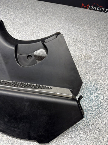 01-06 BMW E46 M3 BLACK DEAD PEDAL KICK PANEL COVER 7902400