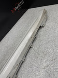 15-20 OEM BMW F82 F83 M4 Right Passenger Side Skirt Rocker Panel Mineral White