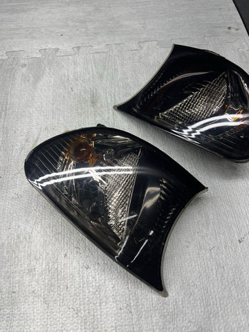 Depo 99-01 BMW E46 325ci 330ci M3 2dr Smoked Corner Lights