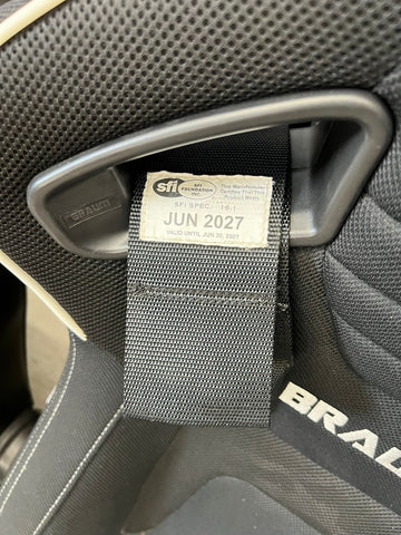 BMW Front BRAUM Sport Seats Black Pair