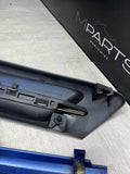 1998-2002 BMW Z3M FRONT FENDER HOOD VENTS GRILLES OEM 51132492960 ESTORIL BLUE