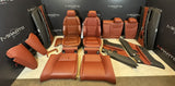 08-13 BMW E92 M3 Coupe Original Fox Red Interior Front Seats Rear Seats Complete