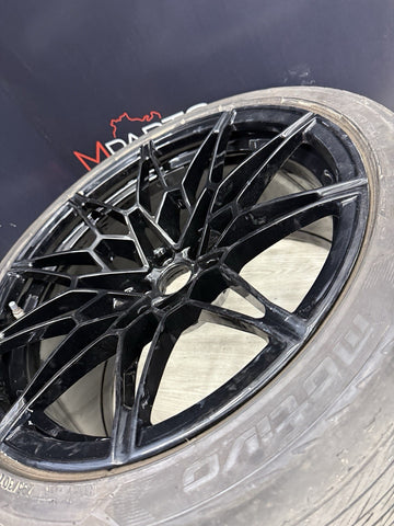 OEM / REFURBISHED 20” BMW G82 G83 G80 M3 Rear Wheel Rim 826M 20x10.5 Gloss Black