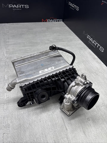 21-25 BMW G80 G82 G83 M3 M4 S58 AIR INTAKE MANIFOLD INTERCOOLER THROTTLE BODY