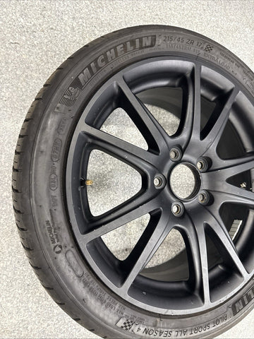 Honda S2000 S2k 17” 17x7 Front Black Wheel Rim Factory Stock OEM