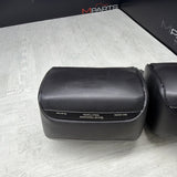 2001-2006 BMW E46 M3 Convertible Black Rear Headrests Head Rests Pair  *Notes*