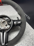 BMW Steering Wheel 15-20 F80 F82 F83 M3 M4 Rewrapped
