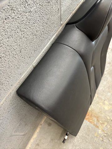 BMW F82 M4 Coupe 15-20 Left Rear Seats Black Leather Back Rest Backrest Seat