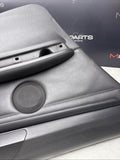 08-13 BMW E92 M3 Original Black Interior Rear Left Driver Door Card Panel