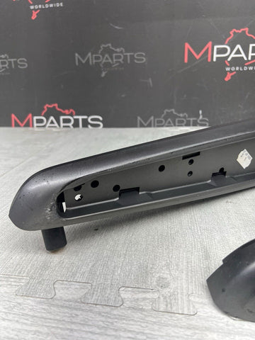 01-06 BMW E46 M3 Convertible Interior Armrests Trim Set Titan Shadow Grey