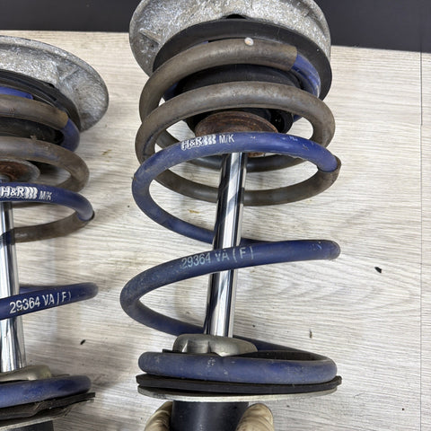 01-06 BMW E46 M3 Sachs Front Rear Suspension Struts Shocks HR Lowering Springs