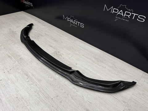 BMW F80 M3 F82 F83 M4 15-20 V Style Carbon Fiber Front Bumper Lip Splitter