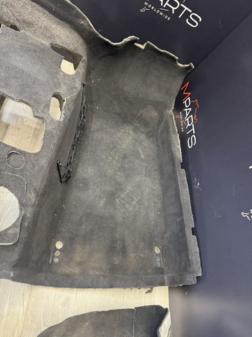 BMW Z3M Z3 M Coupe Floor Carpet Interior Black Set Front Rear OEM