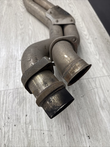 01-06 BMW E46 M3 Exhaust Section 2 Intermediate Dual Mid Pipe Midpipe