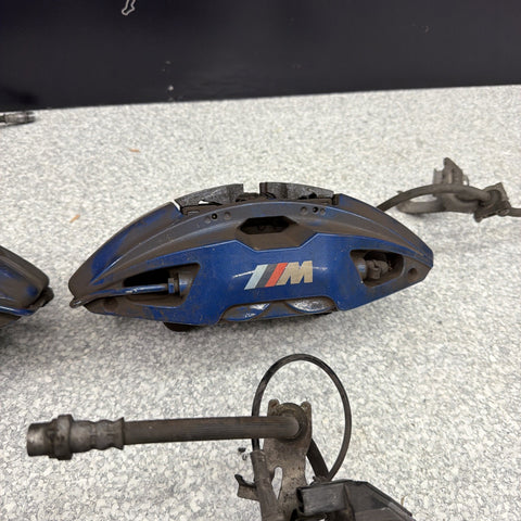 OEM BMW G20 G22 G23 M240 M340 M440 Front Rear Left Right Brake Calipers Blue SET