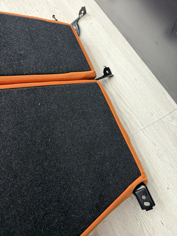 21-26 BMW G80 M3 Sedan Rear Seat Left Backrest Kyalami Orange Leather OEM