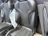 20-25 BMW F97 X3M Original Black Front Rear Door Interior Seats Complete *Rail