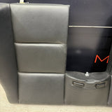 BMW 01-06 E46 M3 Convertible Rear Seat Back Rest Cushion Black Leather Backrest