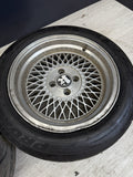 Set of 4 15x8 AVID1 AV18 4x100 25 Silver Machined Lip Wheel Rim 73.1