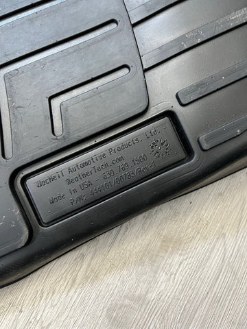 WeatherTech All-Weather Floor Mats 08-13 E90 E92 E93 M3 Black