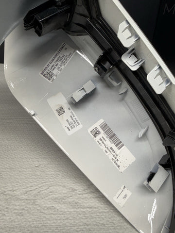 21-26 BMW G80 M3 Sedan Front Left Side Mirror Cap Cover + Light Alpine White