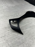 08-13 BMW E90 E92 E93 M3 Lower Steering Wheel Trim Cover Plate Black