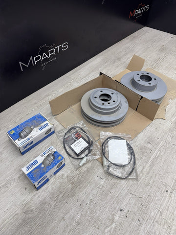 NEW Zimmerman 06-13 BMW E90 E92 E93 328i 335i Brake Discs Rotors Pads Sensors