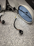 01-06 BMW E46 M3 Side View Door Mirrors Pair Alpine White *Notes*