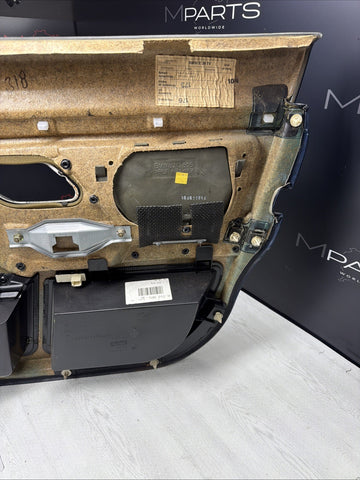 99-03 BMW E39 M5 Front Left Driver Interior Door Card Panel Cover Black