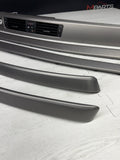 09-13 OEM BMW E92 E93 335is Dash Glacier Silver Aluminum Interior Trim Set