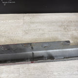 BMW E46 M3 01-06 RIGHT PASSENGER SIDE SKIRT ROCKER PANEL MOLDING TITAN SILVER