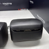 2001-2006 BMW E46 M3 Convertible Black Rear Headrests Head Rests Pair 64k Miles