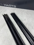 BMW E30 Door Sill Trim Plate Covers Strips
