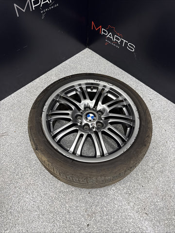01-06 BMW E46 M3 Factory Front 18x8 M Double Spoke Alloy Style 67 Wheel 18" OEM