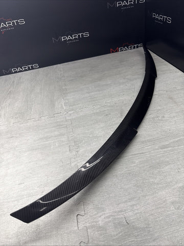 14-20 BMW F32 F82 428 435 440 M4 Trunk Lid Rear Spoiler Carbon Fiber OEM