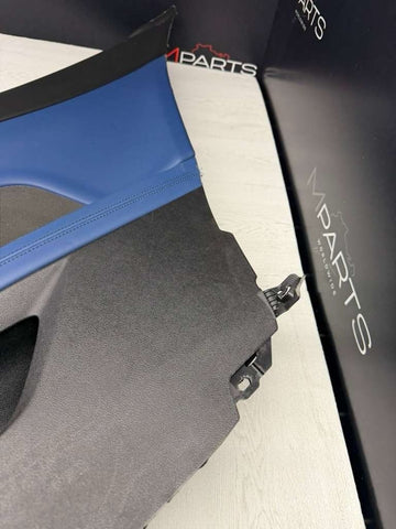 BMW 21-26 G82 G83 M4 Coupe Rear Right Passenger Side Door Panel Fjords Blue