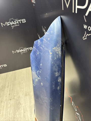 94-99 BMW E36 328 M3 Coupe Left Fender Cover Panel Estoril Blue OEM