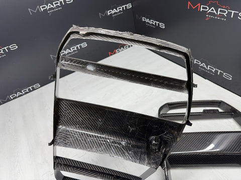 21-26 BMW G80 G82 G83 M3 M4 FRONT BUMPER KIDNEY CENTER GRILLE GRILL CARBON FIBER