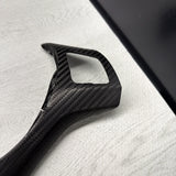 08-13 BMW E90 E92 E93 M3 Lower Steering Wheel Trim Cover Plate Black Wrapped