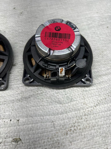 BMW E63 E92 335 650 M3 M5 M6 X5 Individual Audio Sound Speakers Coaxial Pair OEM