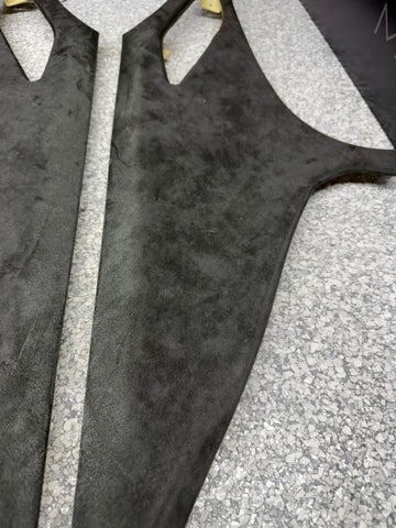 00-03 BMW E39 M5 Rear C-Pillar Column Alcantara / Suede C Pillar Trim Covers