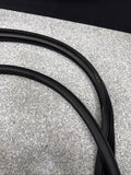 BMW E46 M3 01-06 Passenger Right Door Weather Strip Seal Black OEM *Small Rip