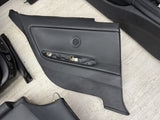 01-06 BMW E46 M3 Coupe Interior Front Seats Black Powered / Heated