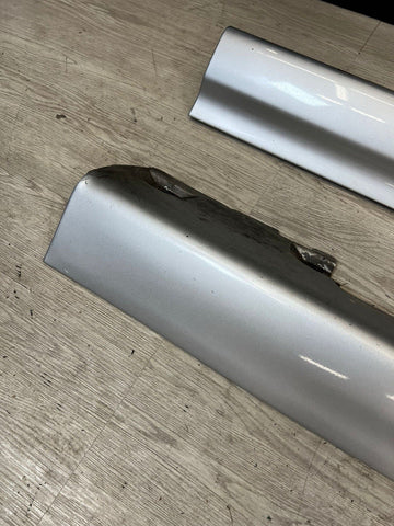 01-06 BMW E46 M3 Rocker Panel Side Skirts OEM Titanium Silver *Notes*