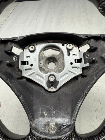 Carbon Fiber Custom BMW 08-13 E90 E92 E93 M3 Leather Steering Wheel DCT