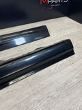 01-06 BMW E46 M3 Rocker Panel Side Skirts OEM Carbon Black *Notes*