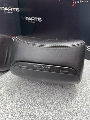 2001-2006 BMW E46 M3 Convertible Black Rear Headrests Head Rests Pair