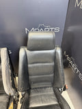 1983-1993 BMW E30 318i 320i 323i 325i Sport Seat Set Seats Black Leather